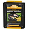 Image de Plat de cuisson pour barbecue et four 3L, noir