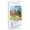 Image de Feutres Tombow ABT double pointe - pinceau + fine - couleurs primaires assortis - boîte de 18