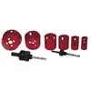 Image de BRÜDER MANNESMANN Kit de scies cloches, 8 pièces, bimétal