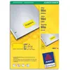 Image de Etiquettes Avery L6041 - laser - 45.7 x 21.2 mm - jaune - boîte de 960