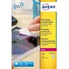 Image de Étiquettes ultra-résistantes anti-vol - pour imprimantes laser - 63,5 x 29,6 mm - 540 étiquettes - blanc