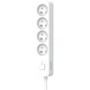 Image de Multiprise 4P 2P+T16A + 3 USB-A, câble 3G1,5mm2, 1,5 mètre