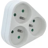 Image de Triplite 3 prises 16 A triangle - adaptateur multiprise avec protection surcharge