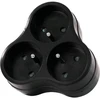 Image de Triplite 3 prises 16 A noire - adaptateur multiprise compact