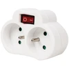 Image de Biplite 2 prises 16 A avec interrupteur - adaptateur électrique français