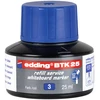 Image de Edding Recharge d'encre BTK 25 pour marqueurs effaçables tableau blanc 25 ml - Bleu