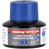 Image de Recharge d'encre Edding BTK 25 pour marqueurs effaçables tableau blanc 25 ml - Bleu