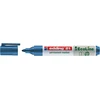 Image de edding 21 EcoLine Marqueur permanent - 90% de plastique recyclé - pointe ogive 1,5 - 3 mm bleu