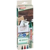 Image de Edding 25 Ecoline Marqueur permanent pointe ogive 1 mm - pochette de 4 assortis