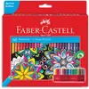 Image de Crayons de couleur Faber Castell château - étui de 60