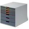 Image de Module de classement Durable Varicolor - 7 tiroirs multicolore