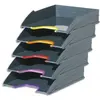 Image de Set de 5 corbeilles à courrier Durable Varicolor - coloris assortis