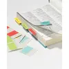 Image de Durable Onglets autocollants Tabfix 25 mm 2 lignes, couleurs assorties