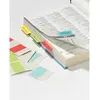 Image de Onglets autocollants Durable Tabfix 25 mm 2 lignes - couleurs assorties - paquet 24 unités