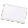 Image de Porte-étiquettes adhésifs Pocketfix - polypropylène - format 43 x 74 mm - sachet de 10