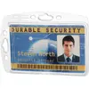 Image de Durable Porte-badge de sécurité fermé pour 1 carte 54 x 85 mm, sans attache - Transparent