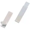 Image de Porte-étiquettes adhésifs Pocketfix - polypropylène - format 20 x 75 mm - sachet de 10