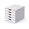 Image de Durable Module de classement Varicolor 5 tiroirs - Gris clair