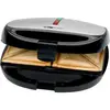 Image de CLATRONIC Grill sandwich et gaufrier ST/WA 3670, noir-inox