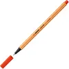 Image de STABILO Point 88 Stylo-feutre pointe fine - Rouge