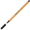 Image de Stylo feutre Stabilo Point 88 - pointe fine - noir- 88/46