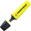 Image de STABILO BOSS ORIGINAL Surligneur pointe biseautée 2 et 5 mm - Jaune fluo