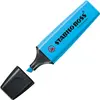 Image de STABILO BOSS ORIGINAL Surligneur pointe biseautée 2 et 5 mm - Bleu fluo
