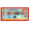 Image de Crayon de couleur Stabilo woody 3in1 - Etui de 18 crayons (dont 6 pastel) + taille-crayon + pinceau rond