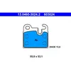 Image de Jeu de plaquettes de frein ATE 13.0460-3024.2, arrière