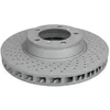 Image de Disque de frein ATE 24.0134-0101.1 avant, ventilé, à haute teneur en carbone, 1 pièce