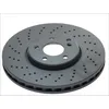 Image de Disque de frein ATE 24.0132-0136.1 avant, ventilé, à haute teneur en carbone, 1 pièce