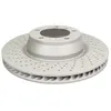 Image de Disque de frein ATE 24.0128-0265.1 arrière, ventilé, à haute teneur en carbone, 1 pièce