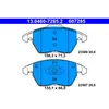 Image de Jeu de plaquettes de frein ATE 13.0460-7285.2, avant