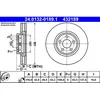 Image de Disque de frein ATE 24.0132-0189.1 avant, ventilé, 1 pièce