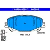 Image de Jeu de plaquettes de frein ATE 13.0460-5688.2, avant