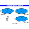Image de Jeu de plaquettes de frein ATE 13.0460-2633.2, avant