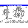 Image de Disque de frein ATE 24.0134-0116.1 avant, ventilé, à haute teneur en carbone, 1 pièce