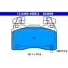 Image de Jeu de plaquettes de frein ATE 13.0460-4898.2, avant