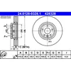Image de Disque de frein ATE 24-0128-0328-1-02 avant, ventilé, à haute teneur en carbone, 1 pièce