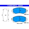 Image de Jeu de plaquettes de frein ATE 13.0460-5545.2