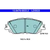 Image de Jeu de plaquettes de frein ATE 13.0470-5533.2, céramique