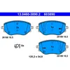 Image de Jeu de plaquettes de frein ATE 13.0460-3890.2, avant