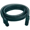 Image de Kit tuyau d'aspiration noir 4 mètres avec embouts en PVC