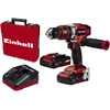 Image de Visseuse-perceuse à percussion sans fil 18 V - TE-CD 18/48 Li-i - 2 batteries 2,0 Ah + chargeur