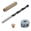 Image de Kit centreurs forets tourillons Diam.8 mm WOLFCRAFT
