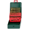 Image de Coffret de 19 forets à métaux en acier rapide HSS-TIN SP
