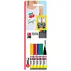 Image de Marqueur pour textile 'Textil Painter', blister de 5