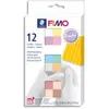 Image de Boîte de 12 pains Graine Créative 25g Fimo Soft PASTEL assortis