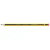 Image de Staedtler Noris Crayon de papier mine HB corps hexagonal jaune et noir - Boîte de 12