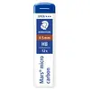 Image de Etui de 12 mines Staedtler - 0.5 mm - polycarbone haute qualité - HB Marsmicro
